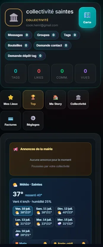 GeoTag — Espace collectivité