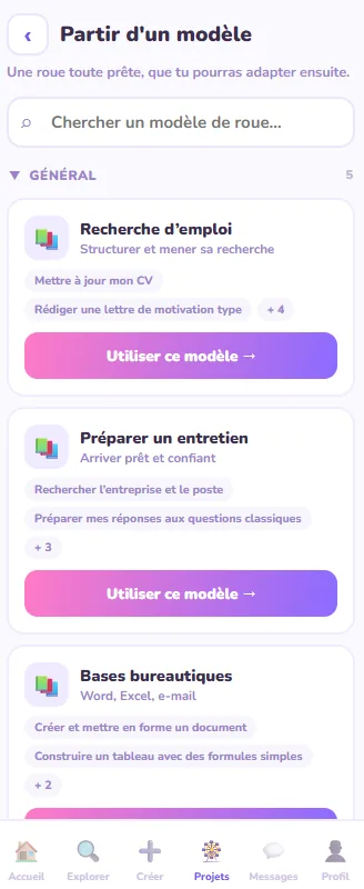 Uluhou — modèles de roues (mobile)